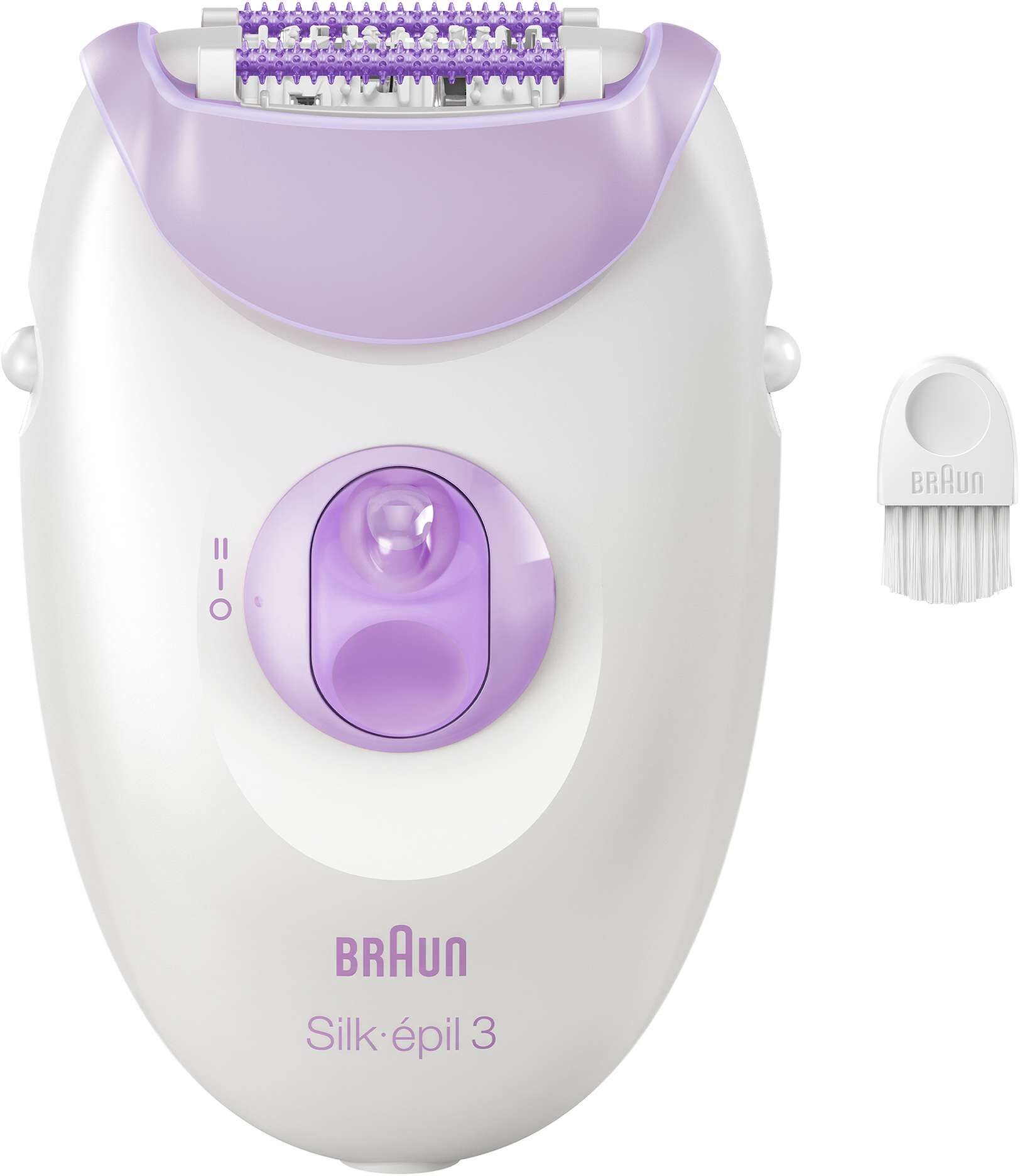 Braun Silk-Épil 3 Corded Epilator 3-000 In Purple For Effortless Hair Removal - One Size