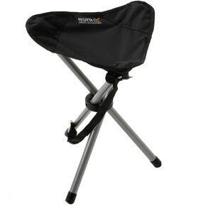 Regatta Ternio Lightweight Folding Tripod Camping And Hiking Stool (Black) - One Size Regatta Ternio Lightweight Folding Tripod Camping And Hiking Stool (Black) - One Size