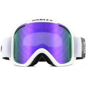 Oakley Unisex Ski Goggles O Frame 2.0 Pro Xl Oo7112-03 Matte White Violet Iridium & Persimmon - One Size Oakley Unisex Ski Goggles O Frame 2.0 Pro Xl Oo7112-03 Matte White Violet Iridium & Persimmon - One Size