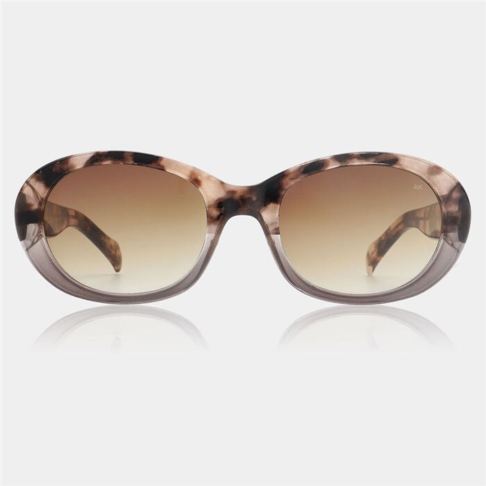 AKjaerbede Sunglasses 'Anma' In Coquina Grey Transparent