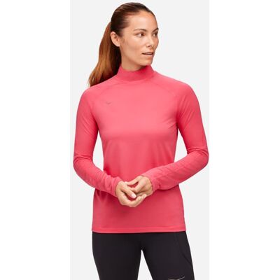 HOKA Women's Cold Weather Layer Top in Raspberry, Size Medium HOKA Women's Cold Weather Layer Top in Raspberry, Size Medium