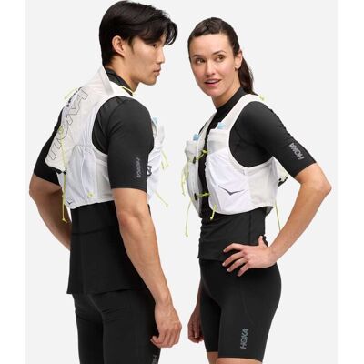 Hoka Trail Run Vest 10L in White, Size XS Hoka Trail Run Vest 10L in White, Size XS