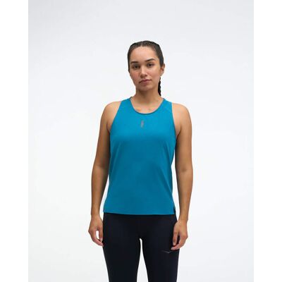 HOKA Women's EveryRun Tank Top in Night Glow Blue, Size Small HOKA Women's EveryRun Tank Top in Night Glow Blue, Size Small