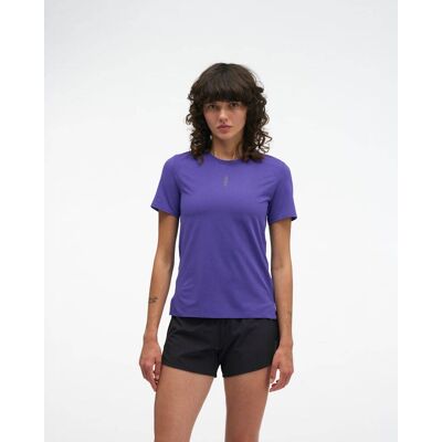 HOKA Women's EveryRun Short Sleeve Top in Cosmic Purple, Size XS HOKA Women's EveryRun Short Sleeve Top in Cosmic Purple, Size XS