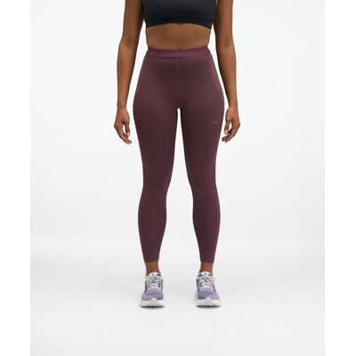 HOKA Women's Novafly Run Tight 25'' in Deep Mauve, Size Medium HOKA Women's Novafly Run Tight 25'' in Deep Mauve, Size Medium