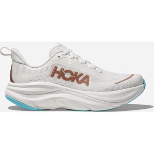 HOKA Women's Skyflow Road Running Shoes in Frost/Rose Gold, Size 4 HOKA Women's Skyflow Road Running Shoes in Frost/Rose Gold, Size 4