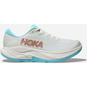 HOKA Women's Rincon 4 Road Running Shoes in Frost/Rose Gold, Size 10.5 HOKA Women's Rincon 4 Road Running Shoes in Frost/Rose Gold, Size 10.5