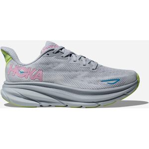 HOKA Women's Clifton 9 Road Running Shoes in Gull/Sea Ice, Size 10.5 W HOKA Women's Clifton 9 Road Running Shoes in Gull/Sea Ice, Size 10.5 W