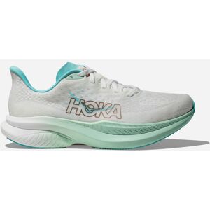 HOKA Women's Mach 6 Road Running Shoes in Frost/Rose Gold, Size 4.5 W HOKA Women's Mach 6 Road Running Shoes in Frost/Rose Gold, Size 4.5 W