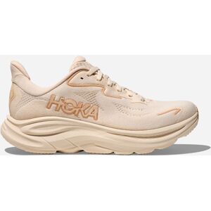 HOKA Women's Clifton 10 Road Running Shoes in Vanilla/Birch, Size 7.5 W HOKA Women's Clifton 10 Road Running Shoes in Vanilla/Birch, Size 7.5 W