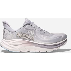 HOKA Women's Clifton 10 Road Running Shoes in Ash Grey/Foggy Grey, Size 8 HOKA Women's Clifton 10 Road Running Shoes in Ash Grey/Foggy Grey, Size 8