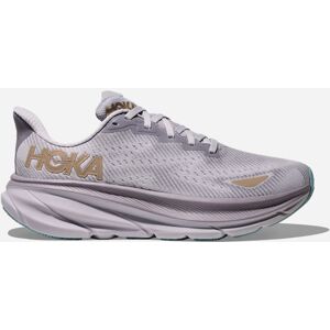 HOKA Women's Clifton 9 GORE-TEX Road Running Shoes in Foggy Grey/Ash Grey, Size 8.5 HOKA Women's Clifton 9 GORE-TEX Road Running Shoes in Foggy Grey/Ash Grey, Size 8.5