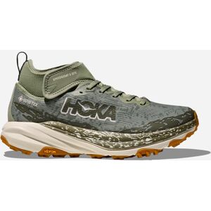 HOKA Men's Speedgoat 6 Mid GORE-TEX Trail Shoes in Sea Moss/Oat Milk, Size 11.5 HOKA Men's Speedgoat 6 Mid GORE-TEX Trail Shoes in Sea Moss/Oat Milk, Size 11.5