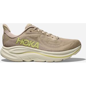 HOKA Men's Clifton 10 Road Running Shoes in Raw Linen/Stone, Size 11.5 HOKA Men's Clifton 10 Road Running Shoes in Raw Linen/Stone, Size 11.5