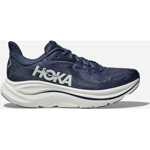 HOKA Men's Clifton 10 Road Running Shoes in Navy/White, Size 7 HOKA Men's Clifton 10 Road Running Shoes in Navy/White, Size 7