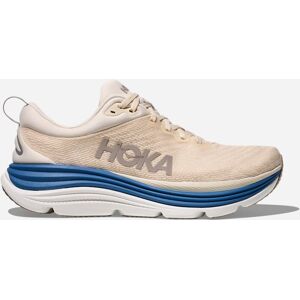 HOKA Men's Gaviota 5 Road Running Shoes in Birch/Foggy Night, Size 11 HOKA Men's Gaviota 5 Road Running Shoes in Birch/Foggy Night, Size 11