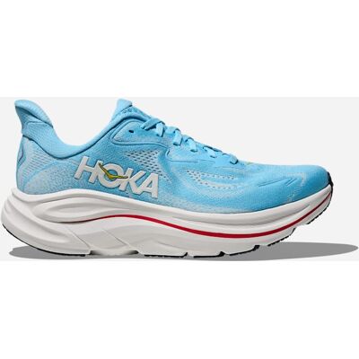 HOKA Women's Clifton 10 Road Running Shoes in Soaring Blue/Frost, Size 7.5 HOKA Women's Clifton 10 Road Running Shoes in Soaring Blue/Frost, Size 7.5