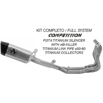 Arrow Bmw S 1000 R Competition Exhaust Kit - Track Use Arrow Bmw S 1000 R Competition Exhaust Kit - Track Use