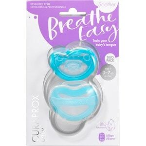 Curaprox Baby Soother Dummy blue duo Size 1 (7 - 10 kg or 18 months) 2 Stk.