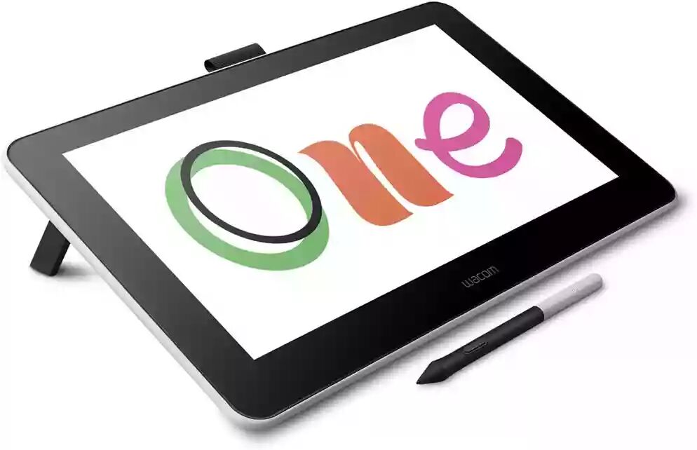 Wacom One 13 Creative Pen Display With Free Drawing Software- Computers~~Computer Components~~Input Devices~~Graphics Tablets