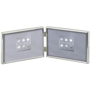 Swains Cambridge Silver Plated Hinged Twin 7x5 Frame- Decor~~Picture Frames Swains Cambridge Silver Plated Hinged Twin 7x5 Frame- Decor~~Picture Frames