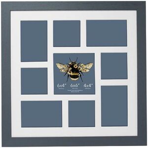 Swains Kimber 18x18 Multi Aperture Frame Light Grey- Decor~~Picture Frames Swains Kimber 18x18 Multi Aperture Frame Light Grey- Decor~~Picture Frames