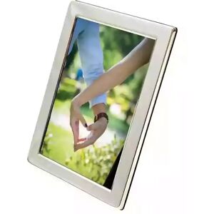 Swains Classic Narrow Silver Plated 4x6 Frame- Decor~~Picture Frames Swains Classic Narrow Silver Plated 4x6 Frame- Decor~~Picture Frames