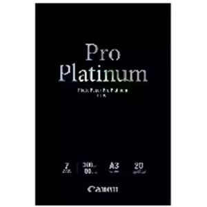 Canon Photo Paper Pro Platinum - 100 x 150 mm - 20 Sheets - Black - Photo Paper Canon Photo Paper Pro Platinum - 100 x 150 mm - 20 Sheets - Black - Photo Paper