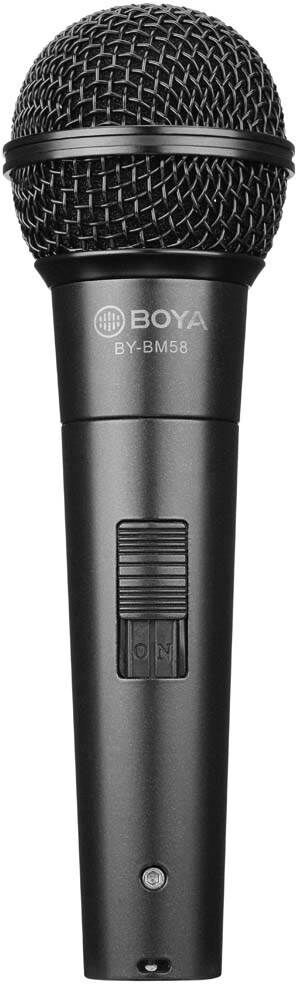 Boya BY-BM58 Handheld Dynamic Vocal Microphone- Audio