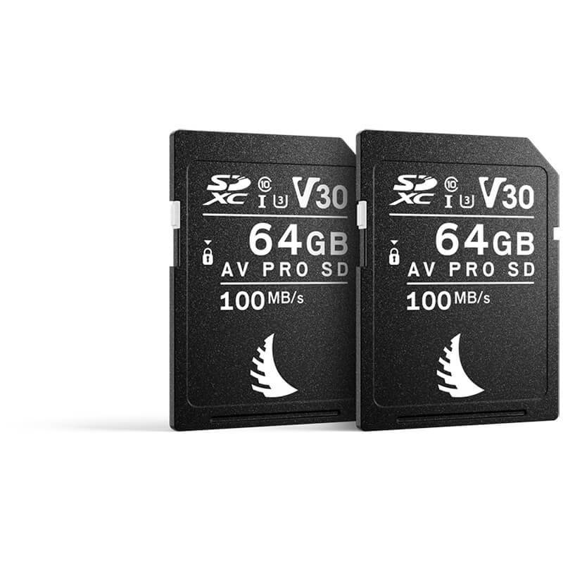 Angelbird Match Pack Fujifilm SD V30 64 GB 2PC Memory Cards- Electronics Accessories~~Memory~~Flash Memory~~Flash Memory Cards