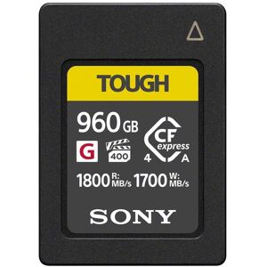 Sony 960GB CFexpress 4.0 Type A TOUGH Memory Card- Electronics Accessories~~Memory~~Flash Memory~~Flash Memory Cards Sony 960GB CFexpress 4.0 Type A TOUGH Memory Card- Electronics Accessories~~Memory~~Flash Memory~~Flash Memory Cards