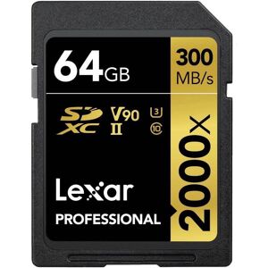 Lexar 64GB SDXC Professional UHS-II 2000x- Electronics Accessories~~Memory~~Flash Memory~~Flash Memory Cards Lexar 64GB SDXC Professional UHS-II 2000x- Electronics Accessories~~Memory~~Flash Memory~~Flash Memory Cards
