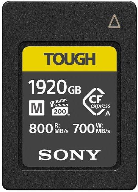 Sony 1920GB M-Series CFexpress Type A Tough Card- Electronics Accessories~~Memory~~Flash Memory~~Flash Memory Cards