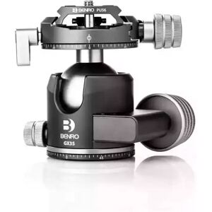 Benro GX35 Low-Profile Dual Panoramic Ball Head With PU56 Plate- Camera & Optic Accessories~~Tripod & Monopod Accessories~~Tripod & Monopod Heads Benro GX35 Low-Profile Dual Panoramic Ball Head With PU56 Plate- Camera & Optic Accessories~~Tripod & Monopod Accessories~~Tripod & Monopod Heads