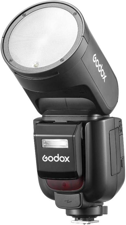 Godox V1Pro-O Round Head Flash with Battery for Olympus/ Panasonic- Camera & Optic Accessories~~Camera Accessories~~Camera Flashes