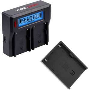 Hedbox RP-DC50 Charger Dual Battery Charger and DBPU Plate Kit- Electronics Accessories~~Power~~Chargers Hedbox RP-DC50 Charger Dual Battery Charger and DBPU Plate Kit- Electronics Accessories~~Power~~Chargers