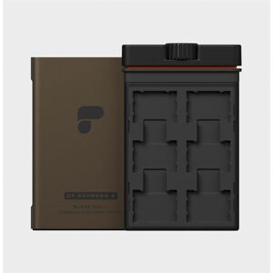 PolarPro Slate II Memory Card Case - Weatherproof Shockproof Aluminum PolarPro Slate II Memory Card Case - Weatherproof Shockproof Aluminum