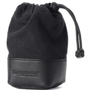 Artisan&Artist Artisan & Artist Lens Pouch Fabric-Leather Black M- Camera & Optic Accessories~~Camera & Optic Lens Accessories~~Lens Bags Artisan&Artist Artisan & Artist Lens Pouch Fabric-Leather Black M- Camera & Optic Accessories~~Camera & Optic Lens Accessories~~Lens Bags