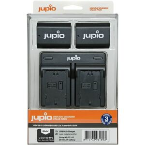 Jupio Value Pack 2x Battery NP-FZ100 2040mAh + USB Dual Charger- Electronics Accessories~~Power~~Batteries Jupio Value Pack 2x Battery NP-FZ100 2040mAh + USB Dual Charger- Electronics Accessories~~Power~~Batteries
