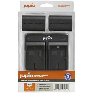 Jupio Value Pack 2x Battery LP-E6NH 2130mAh and USB Dual Charger- Electronics Accessories~~Power~~Batteries Jupio Value Pack 2x Battery LP-E6NH 2130mAh and USB Dual Charger- Electronics Accessories~~Power~~Batteries