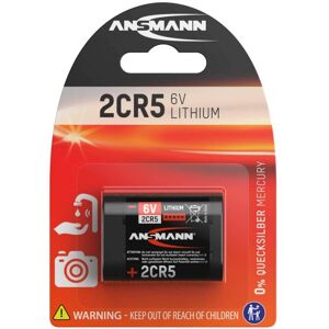 Ansmann 2CR5 6V Lithium Battery- Electronics Accessories~~Power~~Batteries Ansmann 2CR5 6V Lithium Battery- Electronics Accessories~~Power~~Batteries
