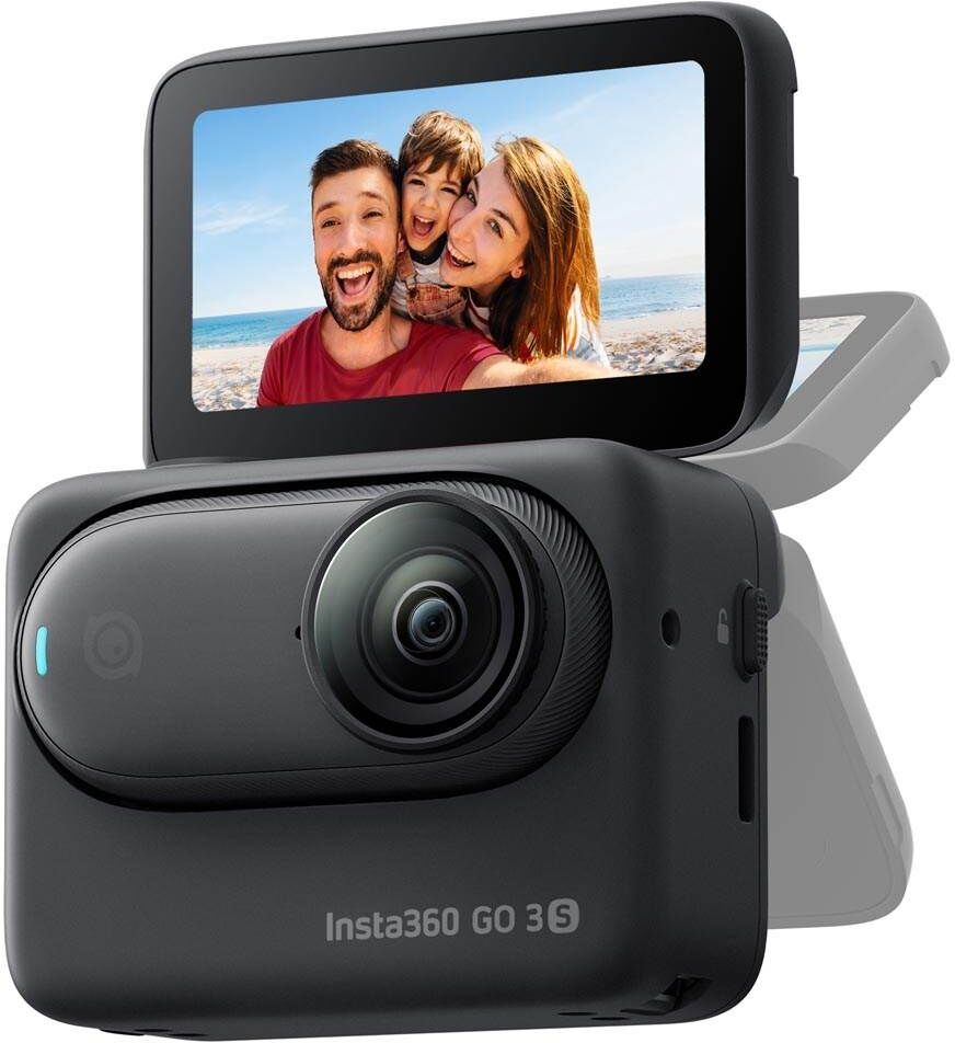 Insta360 GO 3S Black 128GB 4K Action Camera- Cameras~~Video Cameras