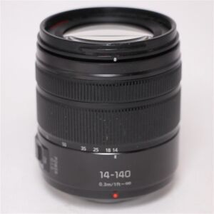 Used Panasonic Lumix G Vario 14-140mm f/3.5-5.6 ASPH Power O.I.S. Lens- Camera & Optic Accessories~~Camera & Optic Lenses~~Camera Lenses