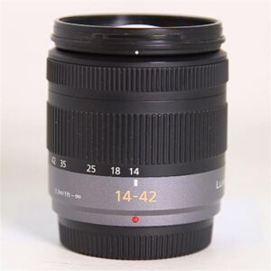 Used Panasonic LUMIX G VARIO 14-42mm f/3.5-5.6 MEGA O.I.S.- Camera & Optic Accessories~~Camera & Optic Lenses~~Camera Lenses