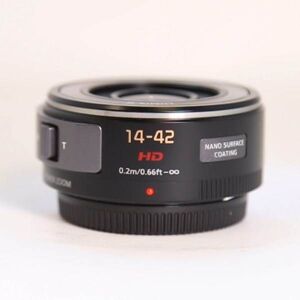 Used Panasonic Lumix G X Vario PZ 14-42mm f/3.5-5.6 ASPH Power O.I.S. Lens- Camera & Optic Accessories~~Camera & Optic Lenses~~Camera Lenses