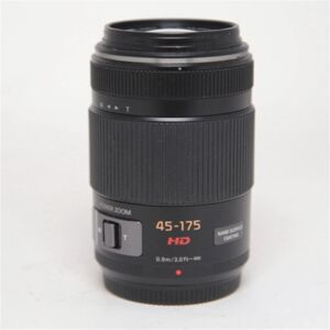 Used Panasonic Lumix G X Vario PZ 45-175mm f/4-5.6 ASPH Power O.I.S. Lens- Camera & Optic Accessories~~Camera & Optic Lenses~~Camera Lenses