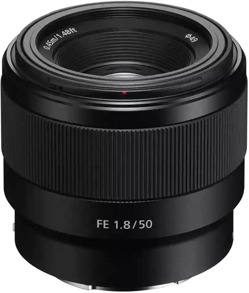 Sony FE 50mm f/1.8 Prime Lens- Camera & Optic Accessories~~Camera & Optic Lenses~~Camera Lenses
