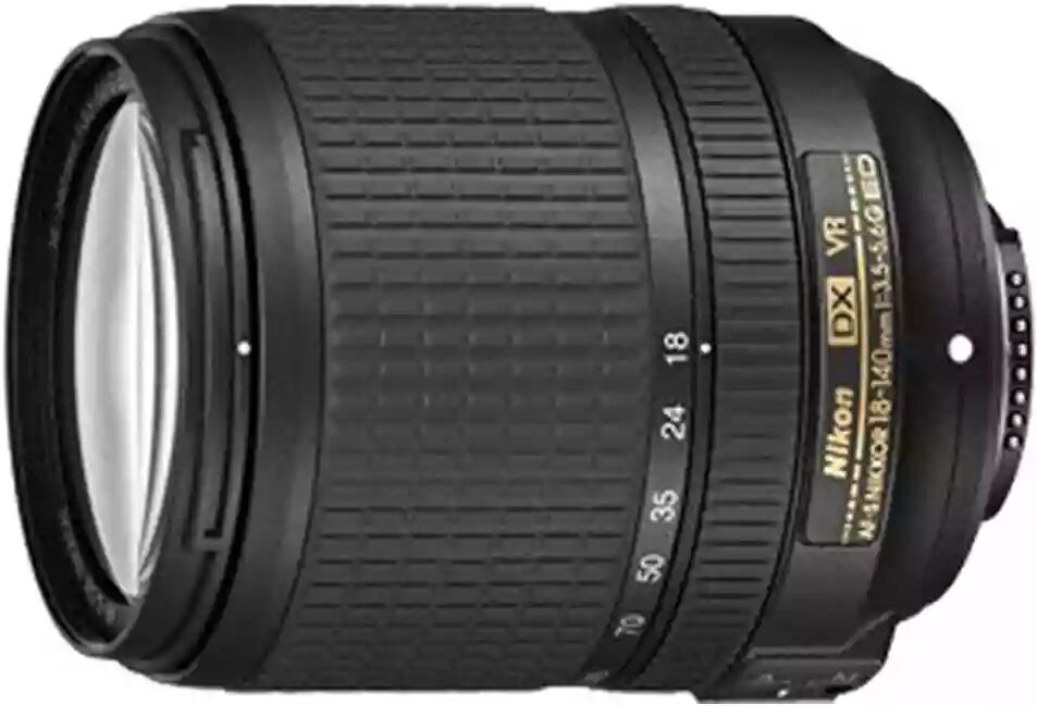 Nikon 18-140mm lens f/3.5-5.6 G ED VR AF-S DX NIKKOR- Camera & Optic Accessories~~Camera & Optic Lenses~~Camera Lenses
