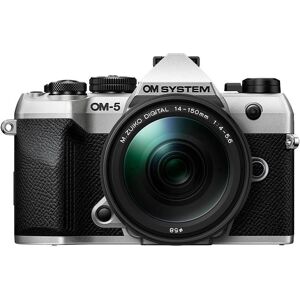 Olympus OM System OM-5 Mark II Silver with 14-150mm f/4-5.6 II Lens Kit- Cameras~~Digital Cameras~~Mirrorless System Digital Cameras Olympus OM System OM-5 Mark II Silver with 14-150mm f/4-5.6 II Lens Kit- Cameras~~Digital Cameras~~Mirrorless System Digital Cameras