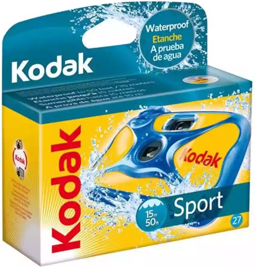 Kodak Ultra Sport Single Use Waterproof Camera- Camera & Optic Accessories~~Camera Accessories~~Camera Film